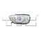 Tyc 08-10 Ty Hlandr (Base/Limited) Head Lamp, 20-6897-01 20-6897-01 - alternate 1